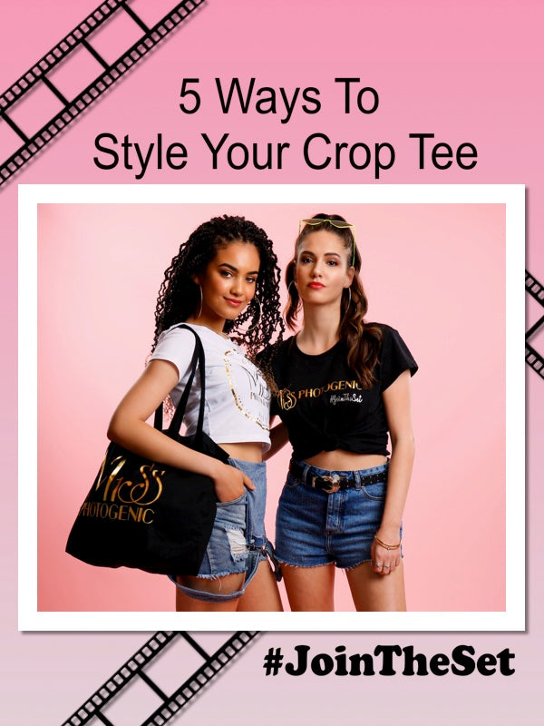 5 Ways To Style The Crop Tee