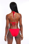 Riviera Charms Bikini Bottom (Red) (GOLD Collection), Bikini - Miss Photogenic